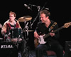 2004-9-15日 美国鼓音乐家Iochen Rueckert 及新西兰贝司演奏家Brett Hirst 在录制迷笛教学DVD